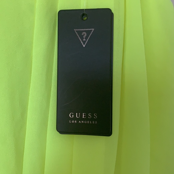 Vibrant Guess Los Angeles Neon Bodysuit - Picture 2 of 3